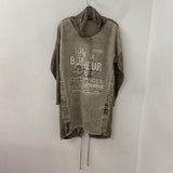DIS MOI WOMEN'S DRESS beige silver OS