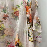 VELVET WOMEN'S BLOUSE/SHIRT pink orange green L