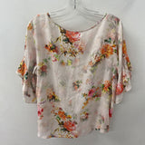 VELVET WOMEN'S BLOUSE/SHIRT pink orange green L
