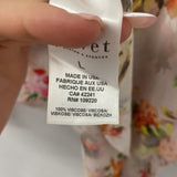 VELVET WOMEN'S BLOUSE/SHIRT pink orange green L
