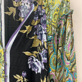 FREE PEOPLE WOMEN'S BLOUSE/SHIRT black green purple M