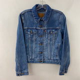 LEVI WOMEN'S DENIM JACKET blue S