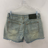 ONE TEASPOON WOMEN'S SHORTS blue acid S/28