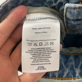 ONE TEASPOON WOMEN'S SHORTS blue acid S/28