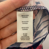 SIMPLY NOELLE WOMEN'S DRESS navy pink floral S/M