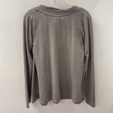 WOMEN'S TOP grey S