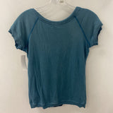 DIESEL WOMEN'S T-SHIRT teal pink M