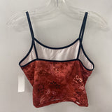 WOMEN'S TANK/CAMI red black M