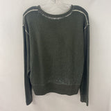 WOMEN'S SWEATER olive green M