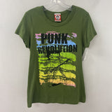 WOMEN'S T-SHIRT green L