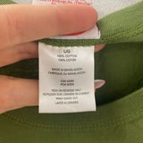 WOMEN'S T-SHIRT green L