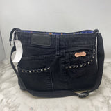 hand made WOMEN'S BAG black pink