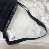hand made WOMEN'S BAG black pink