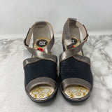 FLY LONDON WOMEN'S HEELS black pewter 40