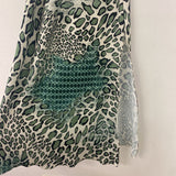 NEW COLLECTION WOMEN'S DRESS green animal print S