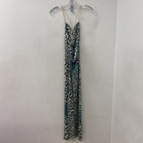 NEW COLLECTION WOMEN'S DRESS green animal print S