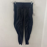 LULULEMON WOMEN'S PANTS black stripe 8