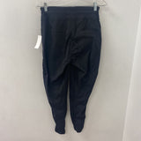 LULULEMON WOMEN'S PANTS black stripe 8