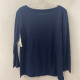 LOFT WOMEN'S T-SHIRT navy M