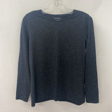 TALBOTS WOMEN'S TOP black gold M