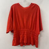H&M WOMEN'S PLUS TOP red XXL