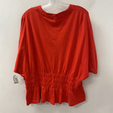 H&M WOMEN'S PLUS TOP red XXL