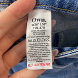 OWN WOMEN'S JEANS blue S.W26/L30