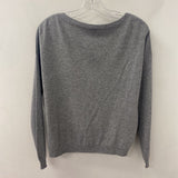 LIU-JO WOMEN'S SWEATER grey animal-print-logo S