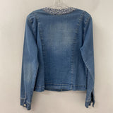 JOSEPH RIBKOFF WOMEN'S DENIM JACKET blue 8