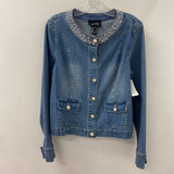 JOSEPH RIBKOFF WOMEN'S DENIM JACKET blue 8