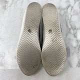 RON WHITE WOMEN'S SNEAKERS silver white 40