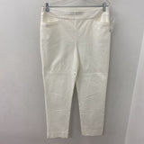 CHICOS WOMEN'S PANTS off white 10