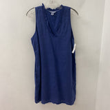 TOMMY BAHAMA WOMEN'S DRESS blue L
