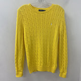 POLO ralph lauren WOMEN'S SWEATER yellow L