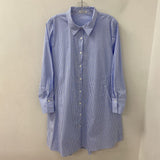 SPANNER WOMEN'S DRESS blue white L