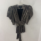 SABINA MUSAYEV WOMEN'S TOP black gold S