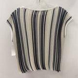 FLORA FEDI WOMEN'S SWEATER black white beige S