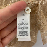 forte_forte WOMEN'S BLOUSE/SHIRT gold S