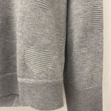CABLE & GAUGE WOMEN'S SWEATER grey M