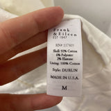 FRANK & EILEEN WOMEN'S BLAZER/JACKET off white M