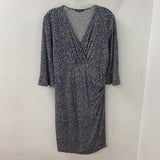 OLSEN WOMEN'S DRESS leopard print M-L/12
