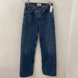 AGOLDE WOMEN'S JEANS blue XS/26