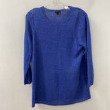 TALBOTS WOMEN'S SWEATER blue L