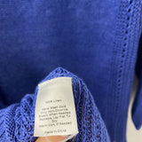 TALBOTS WOMEN'S SWEATER blue L