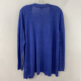 TALBOTS WOMEN'S CARDIGAN blue M