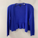 TALBOTS WOMEN'S CARDIGAN blue M