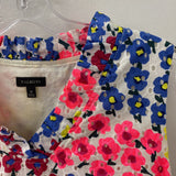 TALBOTS WOMEN'S DRESS neon floral 10
