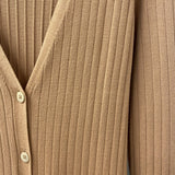 OLSEN WOMEN'S CARDIGAN tan XS/4