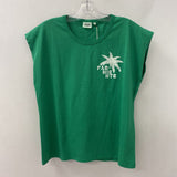 WOMEN'S T-SHIRT green M/3