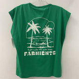WOMEN'S T-SHIRT green M/3
